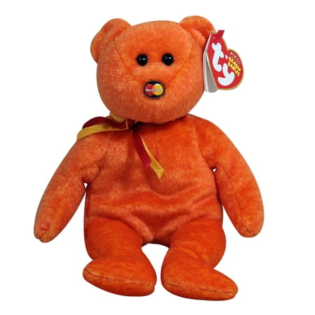 Ty Beanie Baby: M.C. Beanie VIII the Bear | Stuffed Animal | MWMT price history on PriceWatchPro
