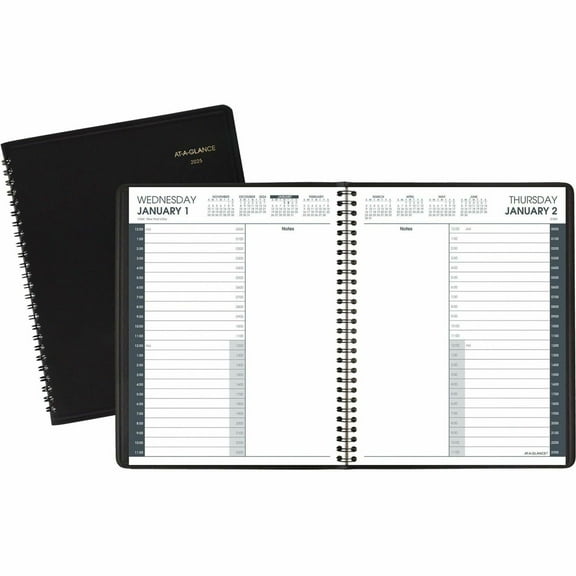 At-A-Glance 24-Hour Daily Appointment Book