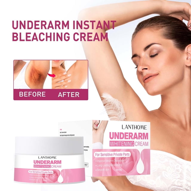 Xihbxyly mi pedido Crema blanqueadora para axilas que hidrata y reduce la melanina Crema blanqueadora para axilas, articulaciones cuerpo 50 g