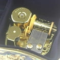 thumbnail image 6 of ROSIKING Emboss Alloy Metal Music Box Wind Up Movement Music Box for Friends on Christmas,Valentine's Day Gift (Tune;Anastasia-Once Upon a December), 6 of 6