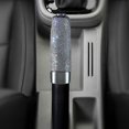 thumbnail image 4 of Crystal Car Handbrake Cover Universal Luxury para mujeres Truck SUV Car Styling Blanco kusrkot Cubierta de freno de mano, 4 of 8