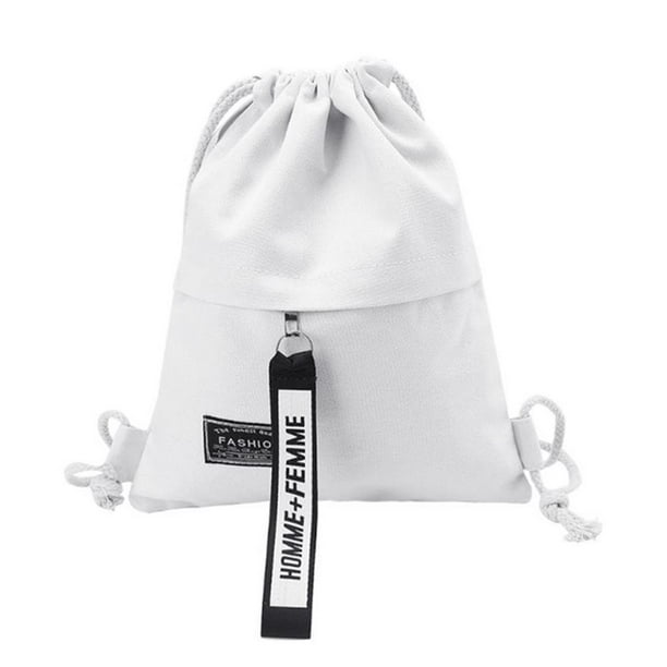 Bolsa De Lona Con Cordón Para Deportes Escolares, Bolsa De Almacenamiento Con Cremallera Para Fitness, Mochila Advancent AP007217-03