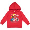thumbnail image 2 of Inktastic Two-i-e-i-o 2nd Birthday Toddler Hoodie, 2 of 4