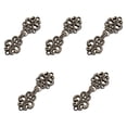 thumbnail image 4 of Luzkey 5Pcs Cloak Clasp Fasteners Cardigan Clips for Outfit Jacket Scarf Costumes Pants Bronze, 4 of 8