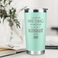 thumbnail image 2 of 20 Oz Mint Tumbler - Stainless Steel Romantic Gifts for Her, Anniversary, Birthday Gifts for Wife, I Love You Gifts, Insulated & Leak-Proof, 2 of 6