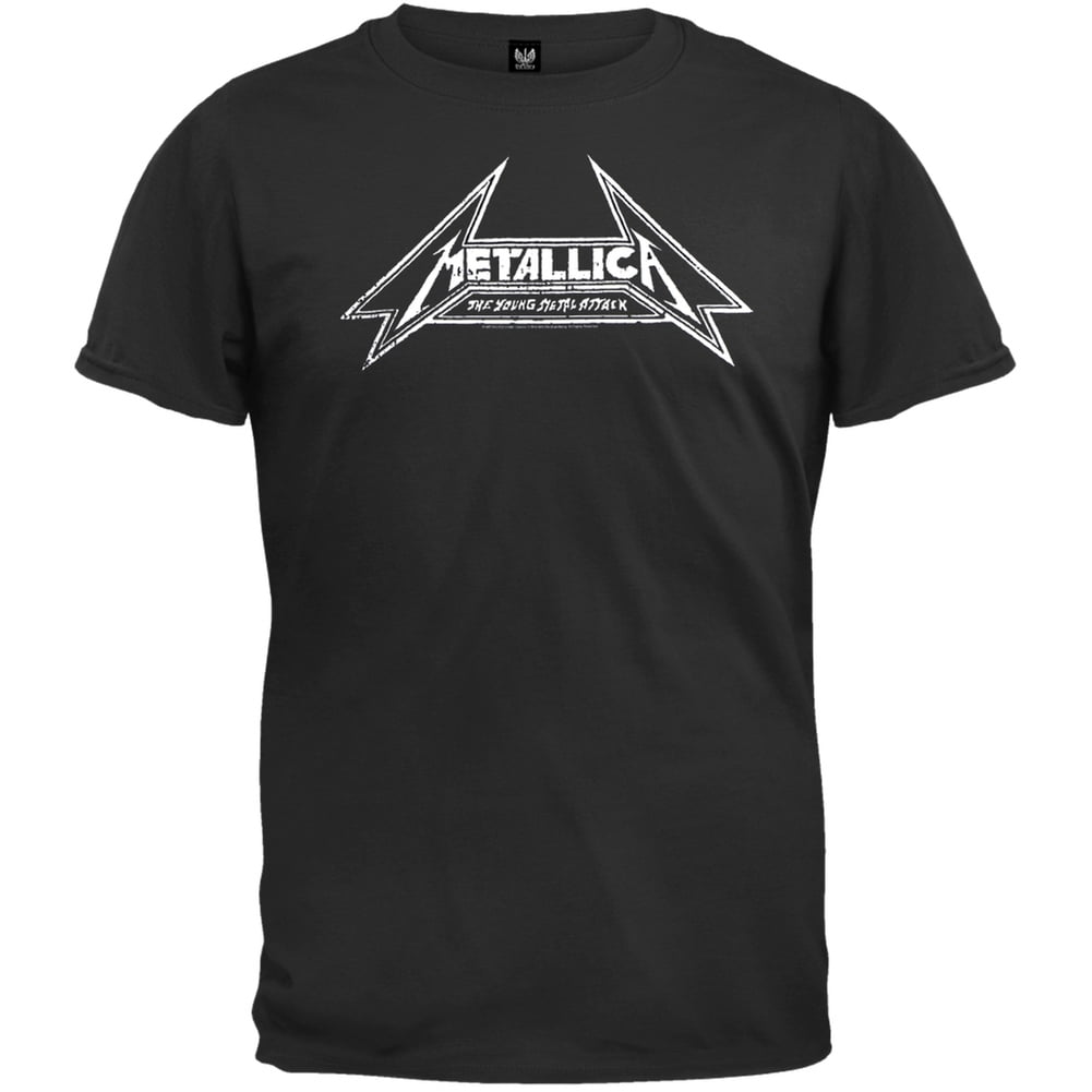 Metallica - Young Metal Attack T-Shirt - Walmart.com