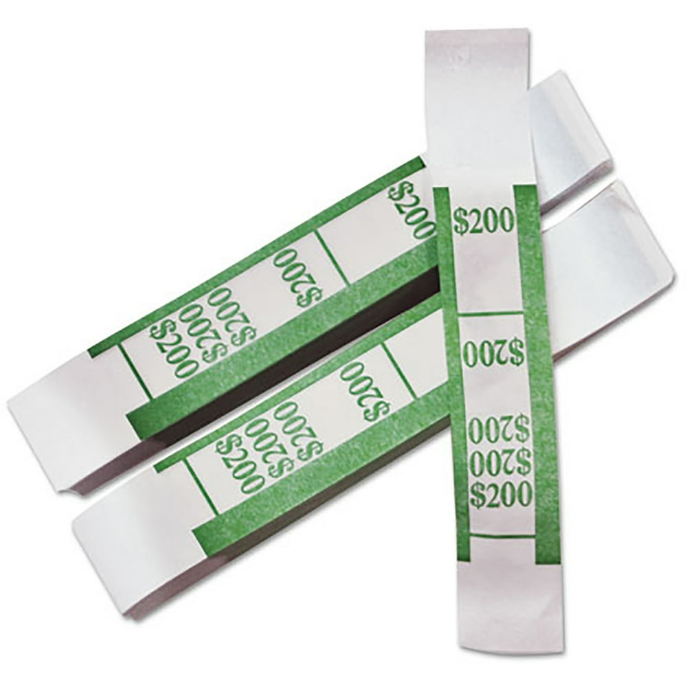 ICONEX 200 Green Currency Straps