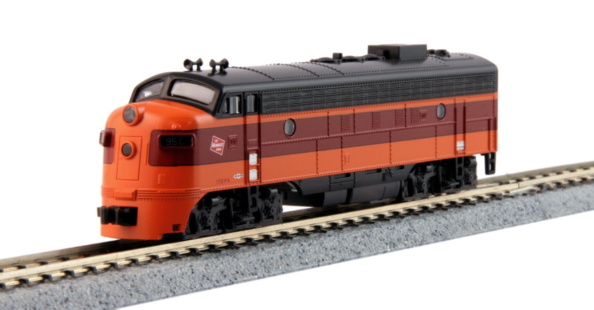 kato 176-2301 *MILWAUKEE ROAD* FP7A #95C   DC OR DCC 
