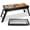 22x9x12", variant on Portable BBQ Grill, Foldable Charcoal Grill Lightweight Grill for Outdoor Cooking Camping Hiking Picnics Tailgating Backpacking Party (Mini grill with lid(20x11x12"))