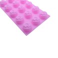 thumbnail image 2 of 3 moldes de chocolate, mini moldes de silicona para chocolate, molde de fondant antiadherente de 15 cavidades, fácil de desmoldar para chocolates caseros, bombones, decoración de pasteles, rosa, 2 of 4