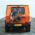 thumbnail image 2 of Lsque Scooby-Doo Pattern Tire Covers - Tough Tire Wheel Protector for Truck, SUV, Trailer, Camper, RV - 16 inch, 2 of 7