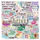 thumbnail image 1 of Pegatinas de salud mental inspiradoras y motivadoras x100, 1 of 2