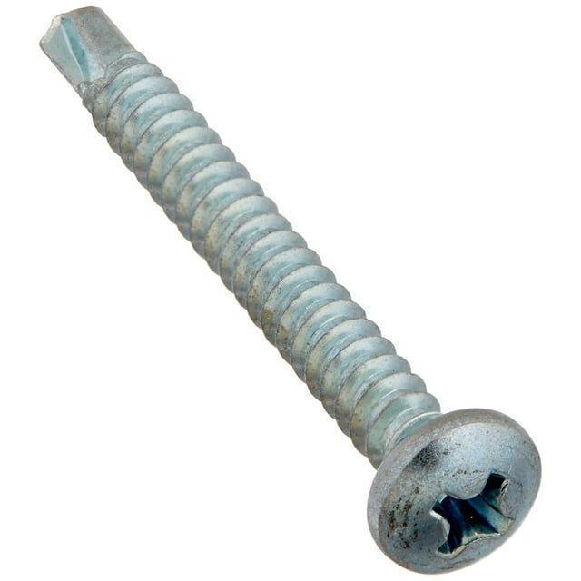 Screw Hillman Phillips con cabeza plana de 20 cm x 3,8 cm, paquete de 100