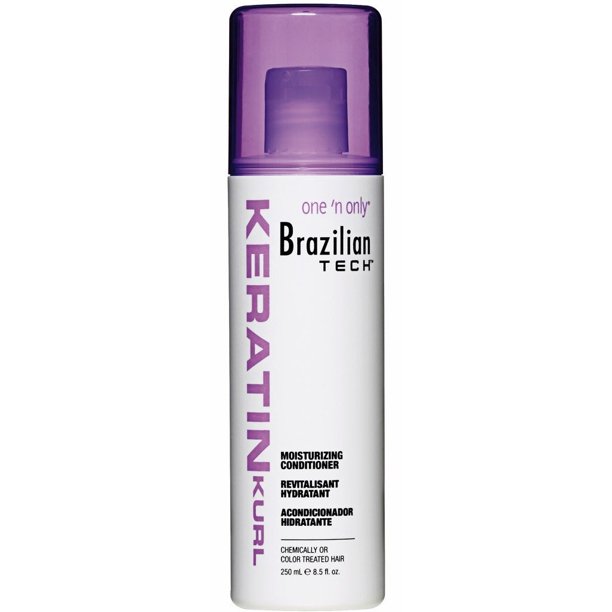 One N Only Brazilian Tech Keratin Kurl Moisturizing Conditioner, 8.5 Oz