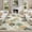 Beige‑E, variant on ZACOO 2'x6' Machine Washable Runner Rug for Hallway, Modern Floral Print Ultra Thin Pile Non‑Slip Carpet for Entryway Kitchen, Beige‑B