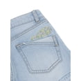 thumbnail image 4 of Wonder Nation Girls Baggy Denim Shorts, Size 5-18, 4 of 4
