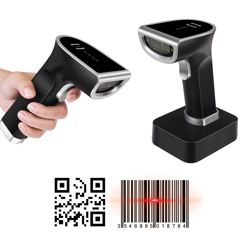 Barcode Scanner,Bar Code Retail Store Usb Wired Cradle Library Android Manual/ With Cradle Scanner With Windows Android Code Support Qr 2d Paper And With Windows And Screen Handheld Usb