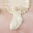 thumbnail image 5 of wsevypo Elegant Ribbed Bow Princess Socks for Toddler Girls, Suitable for Weddings, 5 of 6