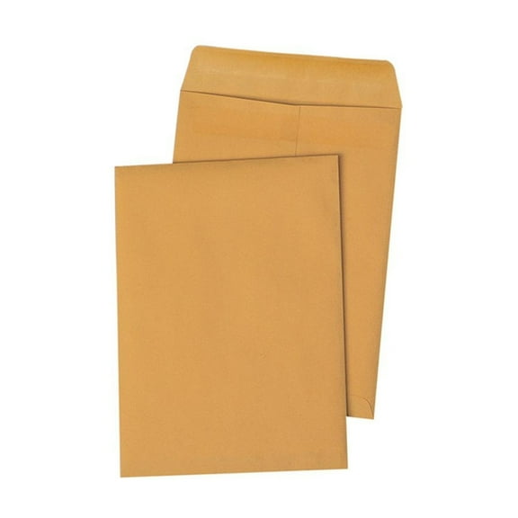 Quality Park Redi-seal Catalog Envelope - Catalog - #6 [7.50" X 10.50"] - 28 Lb - Self-sealing - Kraft - 250/box - Kraft (QUA43462)