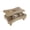 42"Antique Natural, variant on Kevinplus 42" Lift Top Coffee Table with Fluted Panel Hidden Storage for Living Room, Black