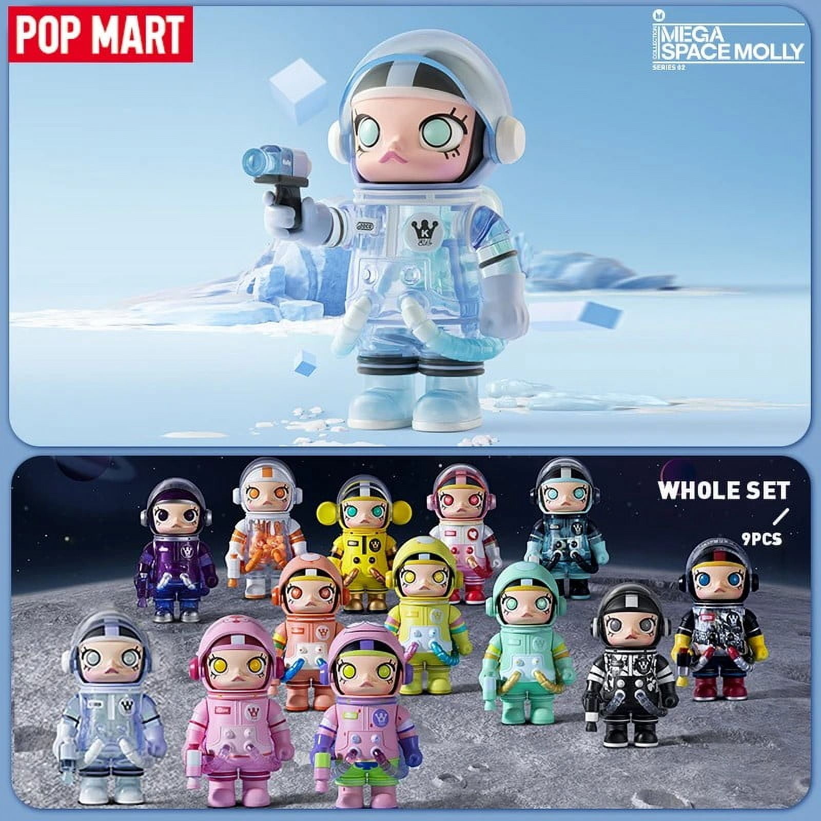POP MART MEGA SPACE MOLLY 100% SERIES 02-B Blind Box Toys Doll
