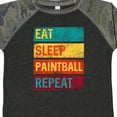 thumbnail image 4 of Inktastic Eat Sleep Paintball Repeat Boys or Girls Toddler T-Shirt, 4 of 5