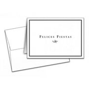 Spanish "Felices Fiestas" Tarjetas De Felicitación Y Sobres. 25 Por Paquete (5 X 7) - "Happy Holiday" Greeting Cards & Envelopes - 25 Per Pack (5 X 7)