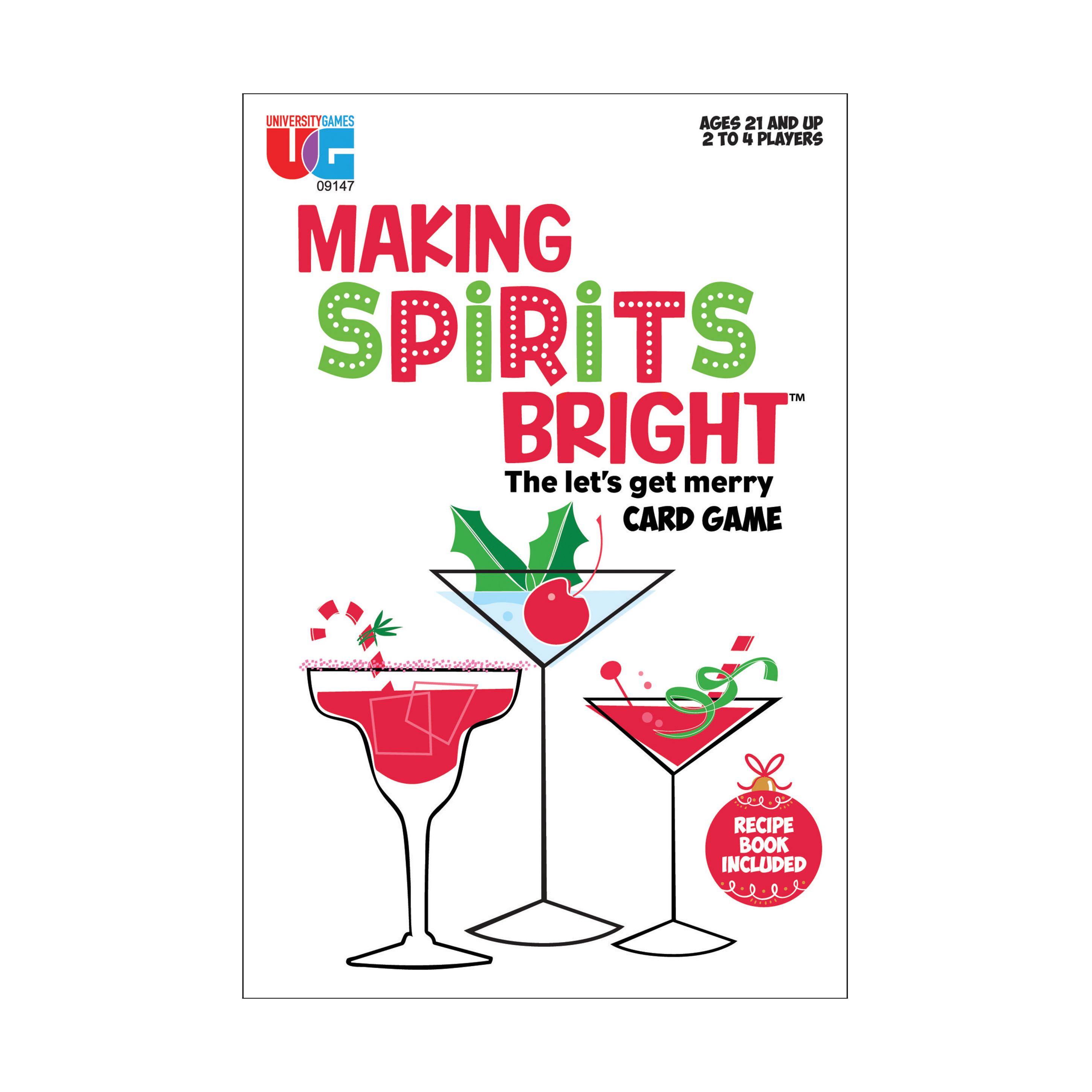 University Games Making Spirits Bright - The Let's Get Merry Card Game
