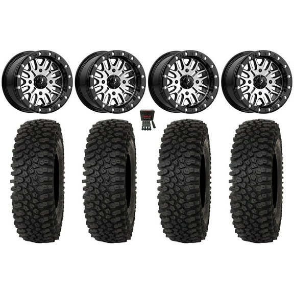 MSA Brute Beadlock 14" Wheels Mh 30" Roctane ST Tires Sportsman RZR Ranger