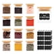 thumbnail image 1 of Frascos para Almacenamiento de Alimentos SHOWIN Cuadrados 113ml Paquete de 12 con Tapa de Bambú, 1 of 9