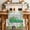 Green Gold Ivory, variant on St. Patrick's Day Table Runner 48 Inches Long Farmhouse Dress Scarves, Green Truck Lucky Shamrocks Farmhouse Check Dining Tablerunner for Coffee Table/Kitchen Island/Party Décor, 13" x 48"