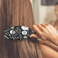 thumbnail image 3 of Halloween Doodle Elements Hair Brush,Girls Detangling Hair Brush,Glide Through Tangles with Ease for Wet & Dry Hair,8.8"X2.8", 3 of 7