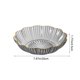 thumbnail image 3 of CaiYueKe Clear Flower Shape Fruit Bowl Snack Serving Tray High Quality Plastic Living Room Coffee Table Centerpiece Stackable Candy Dish Party Platter Elegant Decorative, 3 of 7