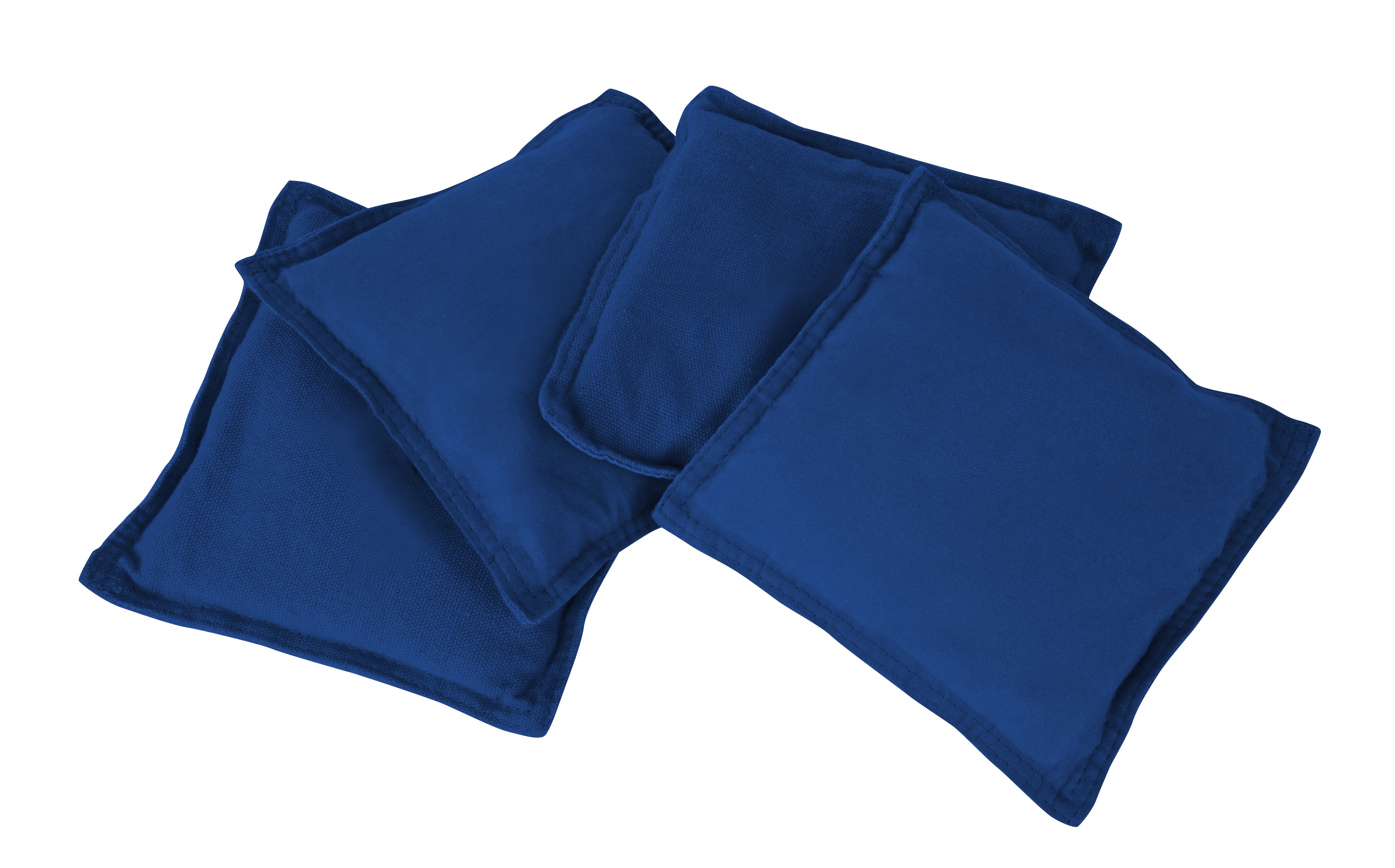 MD Sports Official Size Nylon Dual Sided Stick & Slide Bean Bags, Navy Blue