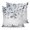 Navy blue, blue, variant on Waterproof Outdoor Throw Pillows with Inserts 12"x20", Navy Blue Leaves Soft Decorative Pillowcases for Couch Bedroom, Summer Botanical Pillow Covers for Sofa Living Room