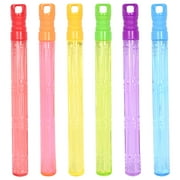 Play Day Bubble Wand with 5 fl oz, 6 Pack Multicolor for Children Ages 3+