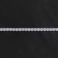 thumbnail image 2 of Women's Gift Wedding's Tennis Bracelet 3mm Round Cut Lab Created Diamond 7 Inch 14K White Gold Plated Silver, 2 of 4