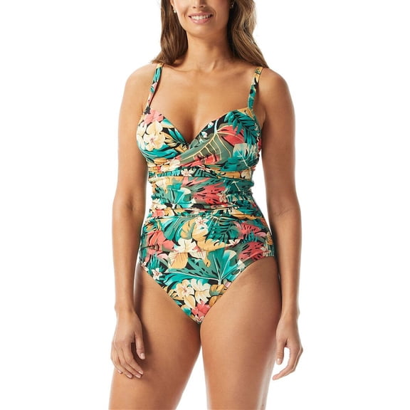 Coco Reef womens  Enrapture Underwire One Piece Swimsuit, 36E