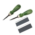 thumbnail image 2 of Leather Edge Skiving Beveler, Leather Edge Skiving Tool Comfortable Handle High Strength  For DIY, 2 of 8