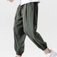thumbnail image 4 of Pantalones largos de verano para hombre, leggings casuales de algodón y lino para exteriores, pantalones para hombre, 4 of 5