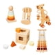 thumbnail image 2 of 5 piezas de juguete de madera para bebés Juegos interactivos laberinto xilófono Aprendizaje temprano Instrumentos musicales para bebés niños, 2 of 9