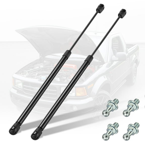 SPEEDWOW C1608054 20inch 445N Gas Strut Shock Lift Support for RV Bed Truck Tonneau Cover Camper Shell Rear Window Floor Hatch Door Shed Window and Other Weatherguard Box, Set of 2