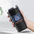thumbnail image 2 of 20oz Powder Coated Easter Tumbler with Telescopic Straw, Insulated Travel Mug, [Easter Theme] Print, 2 of 6