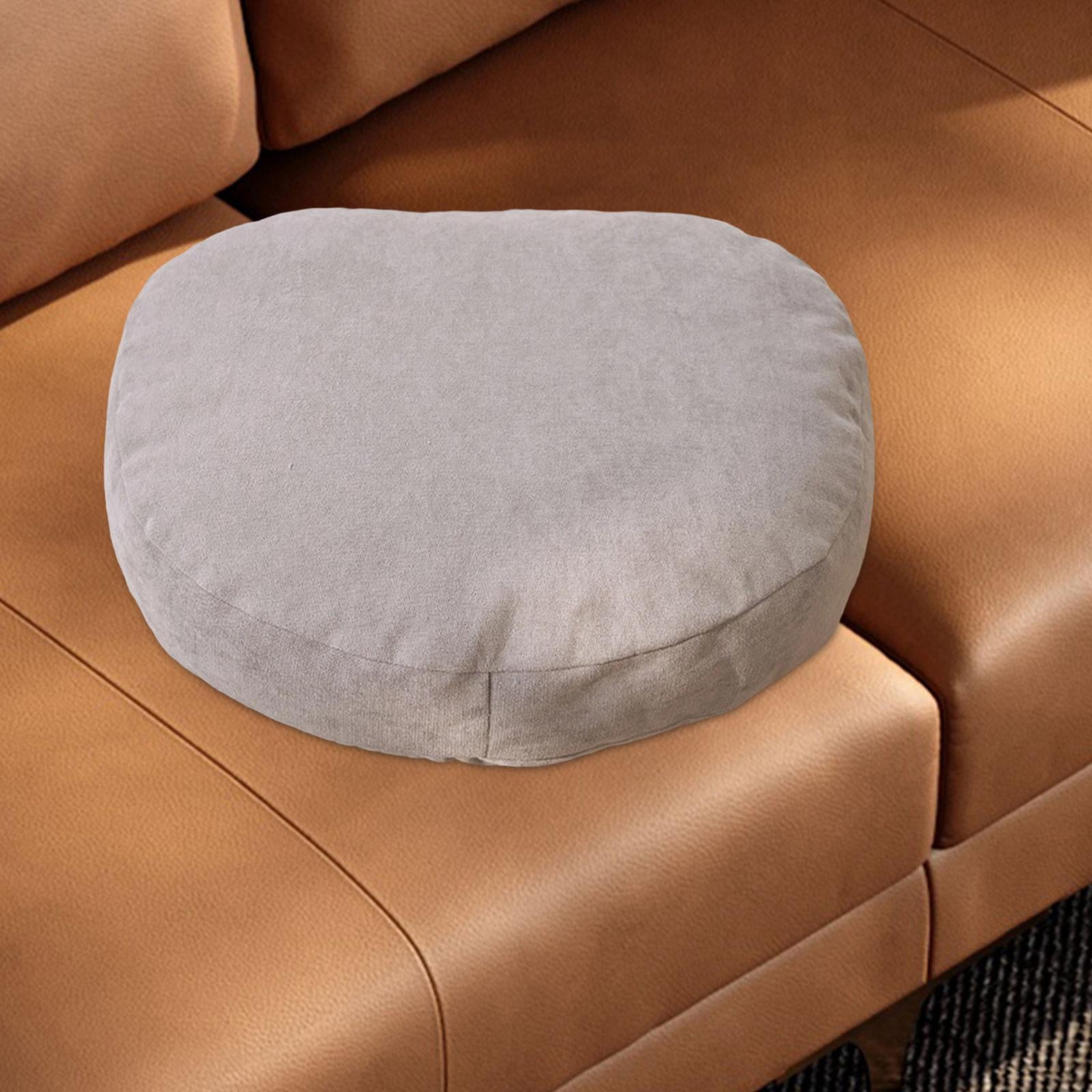 Axioma Decorative Cushion, Seat Cushion, Practical for Balcony, Couch, Garden, Office, Grey