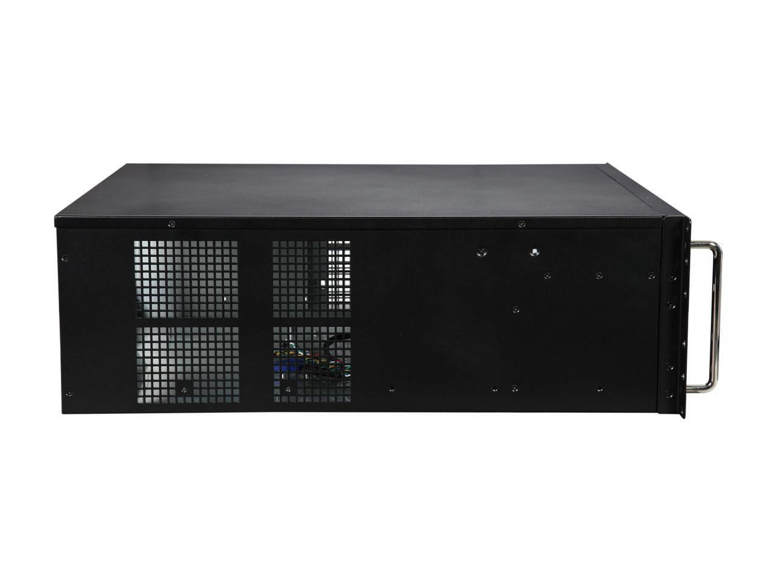 Athena Power RM-4U8G1043 Black SGCC (T = 1.2mm) 4U Rackmount Server Case