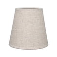 thumbnail image 3 of Pantallas de lámpara de tela rústica, pantalla de tela de barril, cubierta de lámpara de tela de yute hecha a mano para lámparas de mesa, decoración, 3 of 8