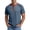 Blue, variant on Henley Shirts for Men Summer Raglan Short Sleeve Color Block Casual Loose T-Shirts Lightweight Basic Tees
