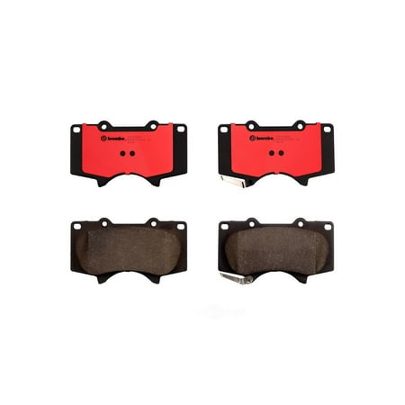 Brembo P83066N NAO BRAKE PADS Fits select: 2006 TOYOTA TUNDRA DOUBLE CAB SR5, 2015 TOYOTA TACOMA ACCESS CAB/TRD PRO