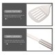 thumbnail image 5 of Xiao Hua Utensilios de cocina de 5 piezas Utensilios de cocina de acero inoxidable Utensilios de cocina de metal Utensilios de cocina pequeños, 5 of 5