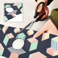 thumbnail image 6 of Yayeee Faucet Mat for Kitchen Sink 30" Diatomite Long Splash Guard Pad, Black Cubes, 6 of 7